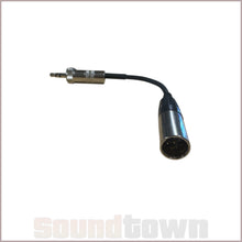 Load image into Gallery viewer, SOUNDTOWN TA4F MINI XLR MALE TO LOCKING 3.5MM TRS ADAPTER (SHURE MICS TO SENNHEISER TRANSMITTERS) - Soundtown
